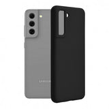 Husa silicon soft Samsung Galaxy S21 FE, Negru
