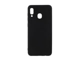 Husa Silicon Slim, Samsung Galaxy A30, Negru