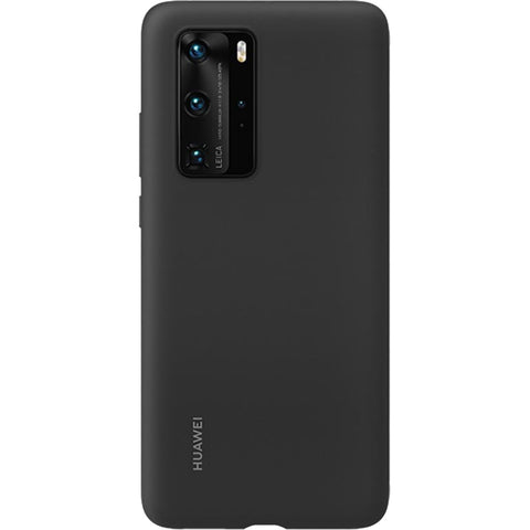 Husa Silicon, Originala, Huawei P40 Pro, Negru