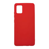 Husa TPU Matte, Samsung Galaxy A51 5G, Rosu