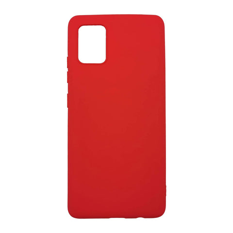 Husa TPU Matte, Samsung Galaxy A51 5G, Rosu