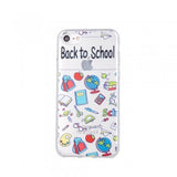 Husa Silicon  Back To Scool iPhone X / XS