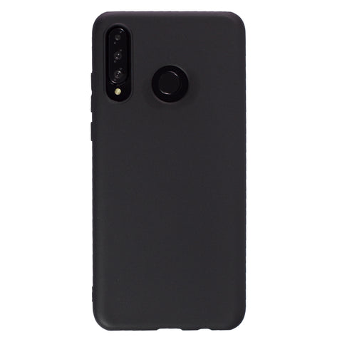 Husa Silicon, Huawei P30 Lite, Negru Matt