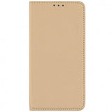 Husa Tip Carte, Samsung Galaxy J4 Plus 2018, Auriu