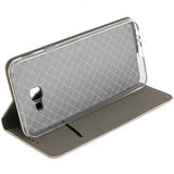 Husa Tip Carte, Samsung Galaxy J4 Plus 2018, Auriu