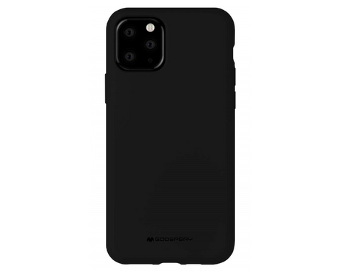 Husa Silicon, Mercury, iPhone 12 Pro Max, Negru