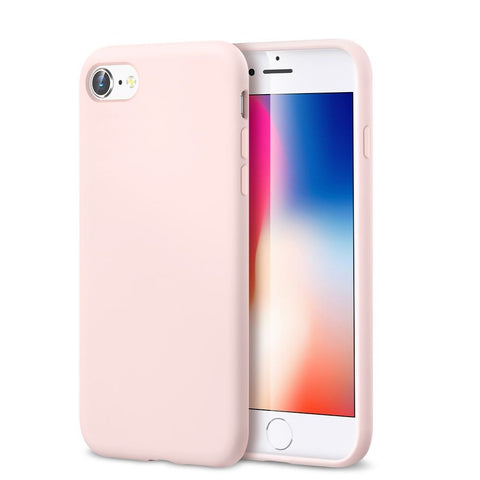 Husa Silicon, iPhone 7/8/ SE 2020, Roz