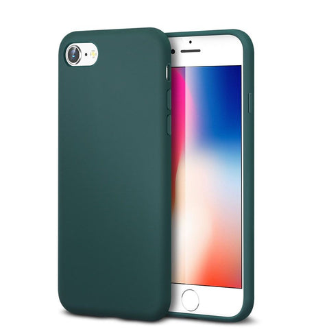 Husa Silicon, iPhone 7/8/ SE 2020, Verde