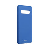 Husa Silicon Jelly Roar, Samsung Galaxy S10 Plus, Albastru