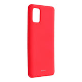 Husa Silicon Roar, Samsung Galaxy A51, Rosu