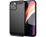 Husa Carbon, iPhone 12/ 12 Pro, Negru