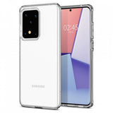 Husa Antisoc, Spigen, Samsung Galaxy S20 Ultra, Transparent