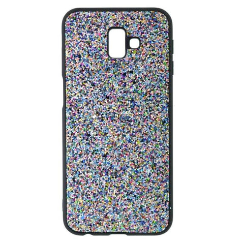 Husa Silicon, Huawei P20 Pro, Negru cu Sclipici, Model 3
