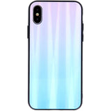 Husa Aurora Glass Samsung A50 / A30s / A50s, Albastru-Roz