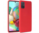 Husa Silicon, Samsung Galaxy A51, Rosu