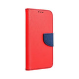 Husa Tip Carte, Xiaomi Redmi 9C, Rosu-Albastru