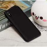 Husa Silicon Slim, Xiaomi Redmi 9A/ 9AT/ 9i , Negru