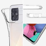 Husa Silicon Slim, 1.0MM, Samsung Galaxy A51, Transparent