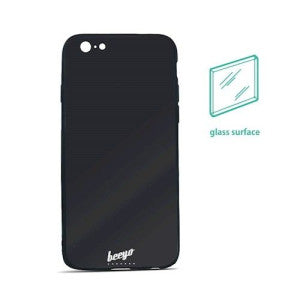 Husa Beeyo Glass, Samsung Galaxy S6, Negru