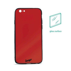 Husa Beeyo Glass, Samsung Galaxy S7, Rosu