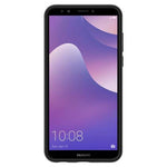 Husa Antisoc, Spigen, Huawei Y6 Prime 2018, Negru