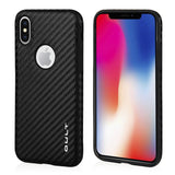 Husa iPhone 7/8 Plus Qult Carbon Negru