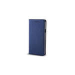 Husa Tip Carte, Smart Magnetic, Huawei Y5P, Albastru
