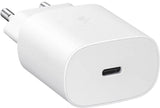 Set Incarcator Original Samsung cu incarcare rapida, Type-C la Type-C, Alb