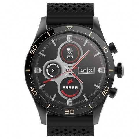 Smartwatch, Forever Amoled Icon, AW-100, Negru