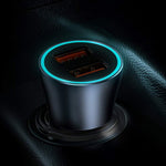 Incarcator Auto, Baseus, 40W  X2 USB, Negru