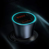 Incarcator Auto, Baseus, 40W  X2 USB, Negru