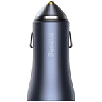 Incarcator Auto, Baseus, 40W  X2 USB, Negru