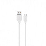 Adaptor + Cablu Micro-USB, XO L31, USB X 2, 2.4A, Alb