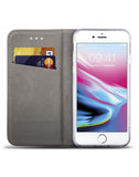 Husa Tip Carte, iPhone 7/8 Plus, Auriu