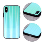 Husa Aurora Glass, Samsung Galaxy A10, Verde