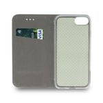 Husa Tip Carte, Smart Magnetic, Huawei Y6P, Verde