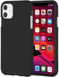 Husa Silicon Jelly, Mercury, iPhone 7/8/SE 2020, Negru