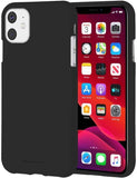 Husa Silicon Jelly, Mercury, iPhone 7/8/SE 2020, Negru