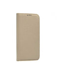 Husa Tip Carte, Smart Magnetic, Huawei Mate 20 Lite, Auriu