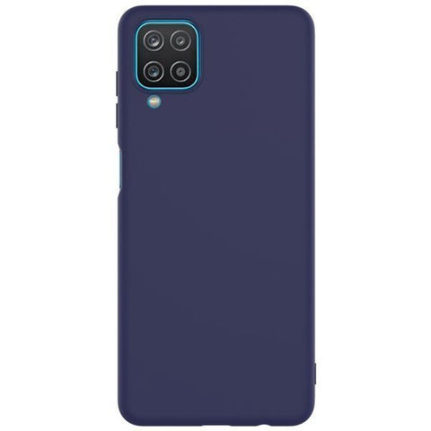 Husa Silicon Slim, Samsung Galaxy A12, Albastru