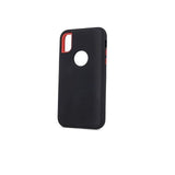 Husa Silicon Defender 3 in 1 , Samsung Galaxy A6+ 2018, Negru
