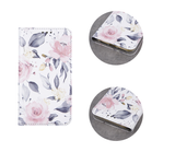 Husa Smart Trendy, Samsung Galaxy A12, Print cu Flori