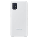 Husa Silicon, Originala, Samsung Galaxy A51, Alb