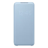 Husa Tip Carte Led Originala, Samsung Galaxy S20, Albastru