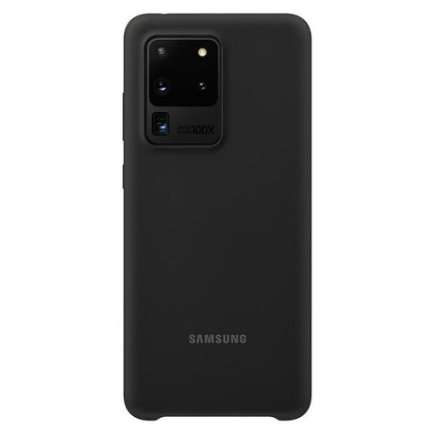 Husa Silicon Originala, Samsung Galaxy S20 Ultra, Negru