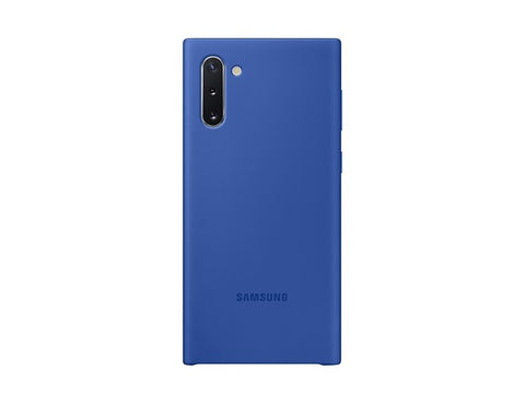 Husa Silicon, Originala, Samsung Galaxy Note 10, Albastru