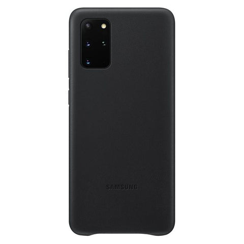 Husa din Piele Originala, Samsung Galaxy S20 Plus, Negru