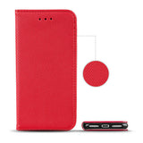 Husa Tip Carte, Smart Magnetic, Oppo A53, Rosu