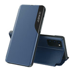 Husa Tip Carte, Smart Flip, Samsung Galaxy S20 Ultra, Albastru Inchis