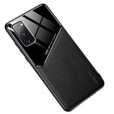 Husa din Piele Ecologica si Sticla, iPhone 11, Negru